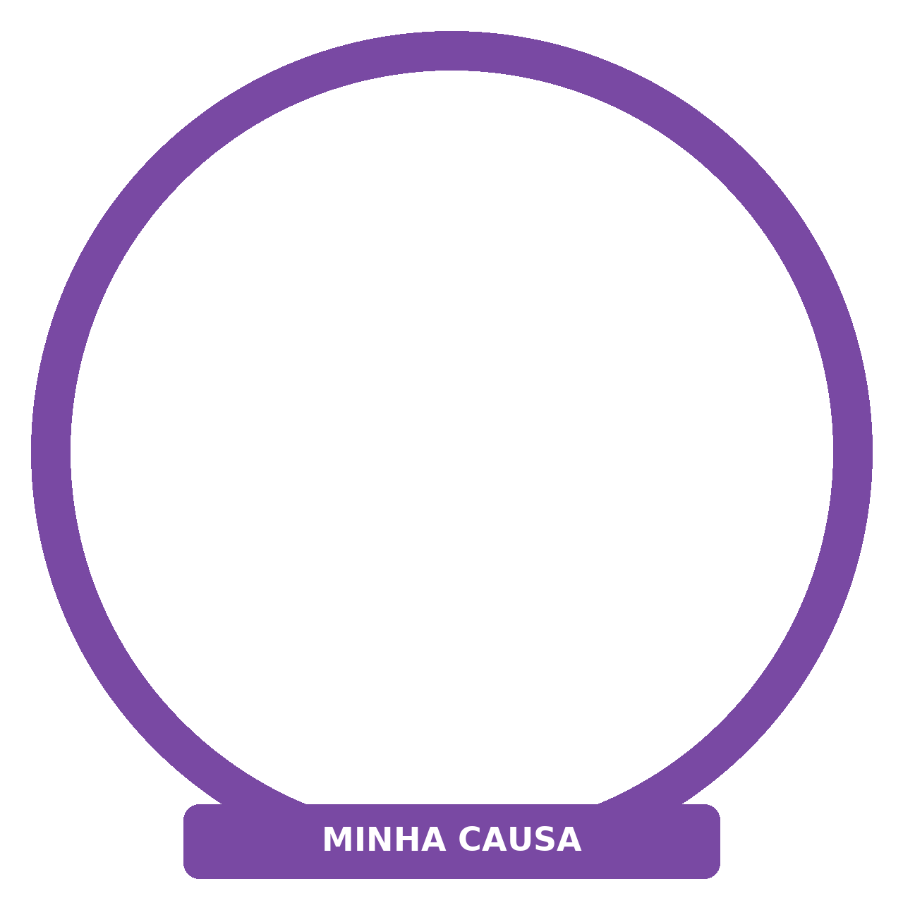 Moldura Minha causa