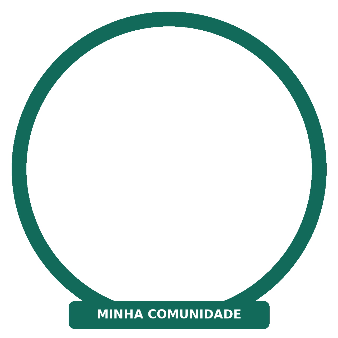 Moldura Minha comunidade